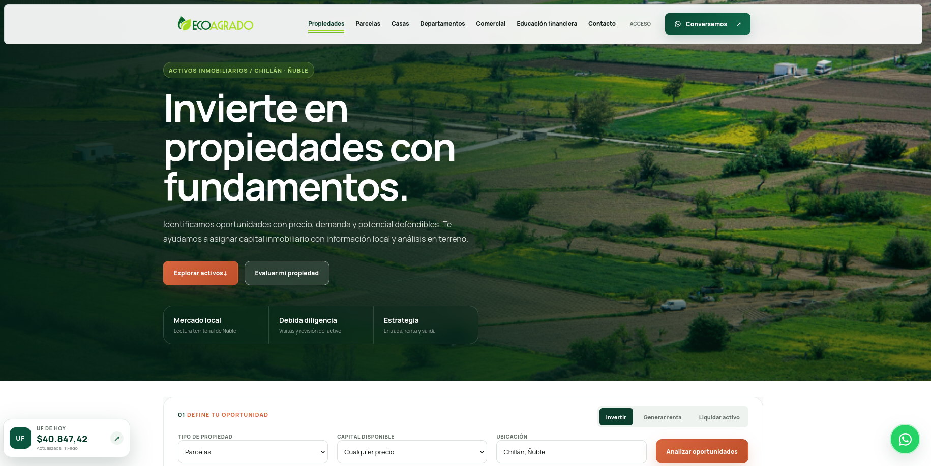 Sistema de venta Ecoagrado