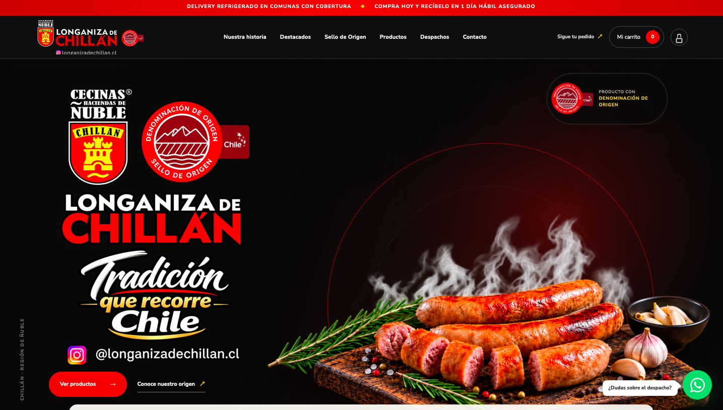 Longanizas Haciendas de Ñuble