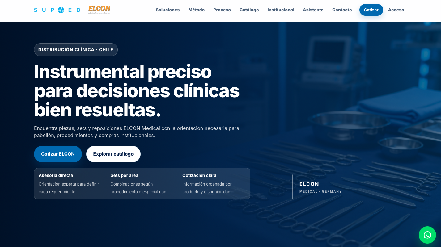 Sitio web SupMed